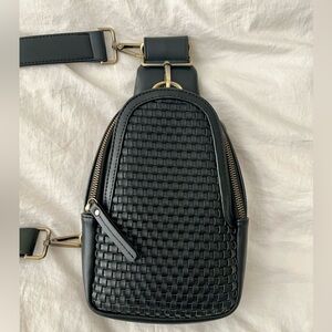 Anthropologie Liberty Woven Sling Bag